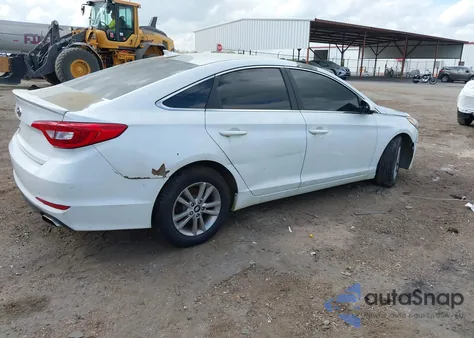 2016 Hyundai Sonata Se from USA, damaged, VIN 5NPE24AF2GH358868